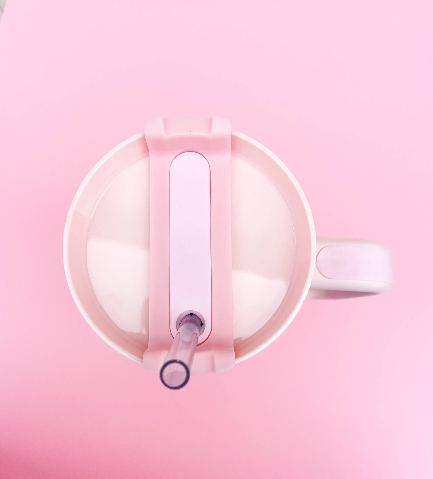 Cream & Pink Floral 40oz Tumbler Cup - Final Sale