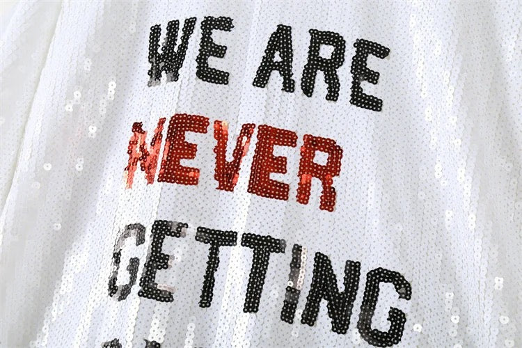 Taylor Never Getting Back Together
