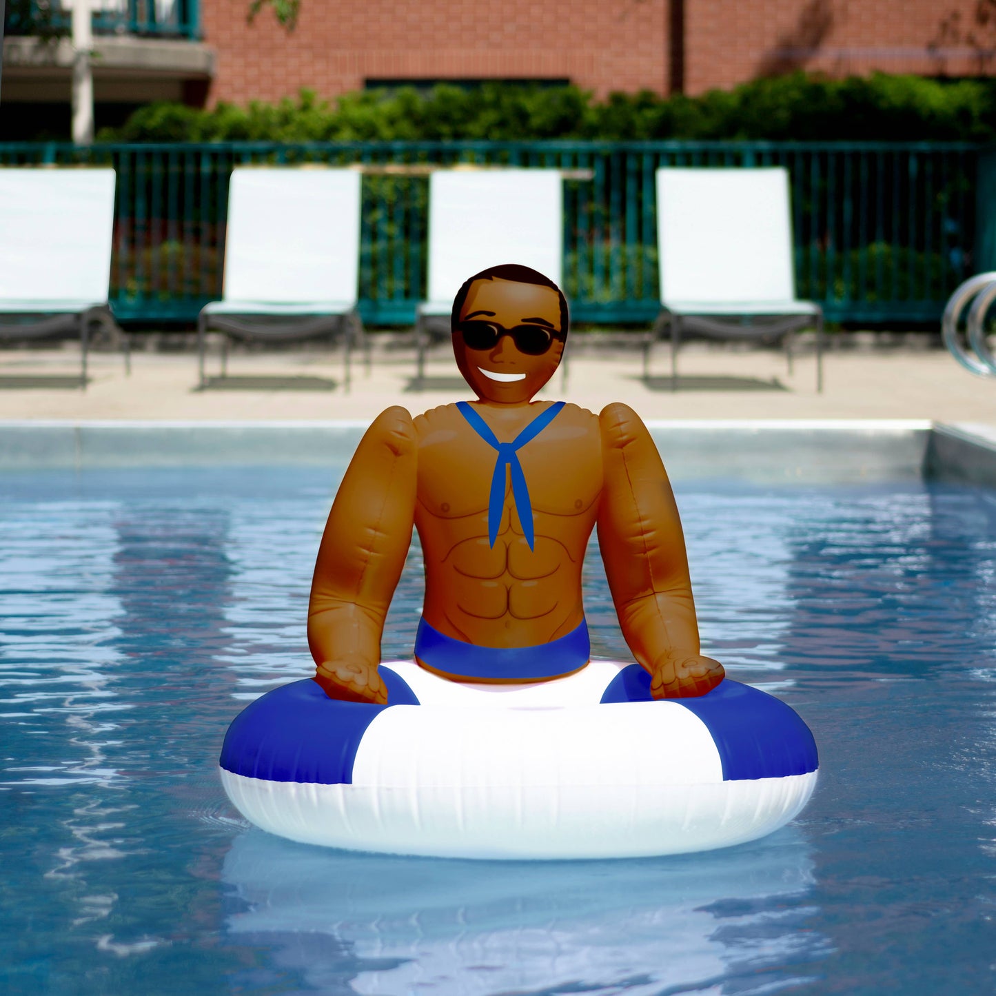 Hunky Inflatable Pool Ring - FINAL SALE